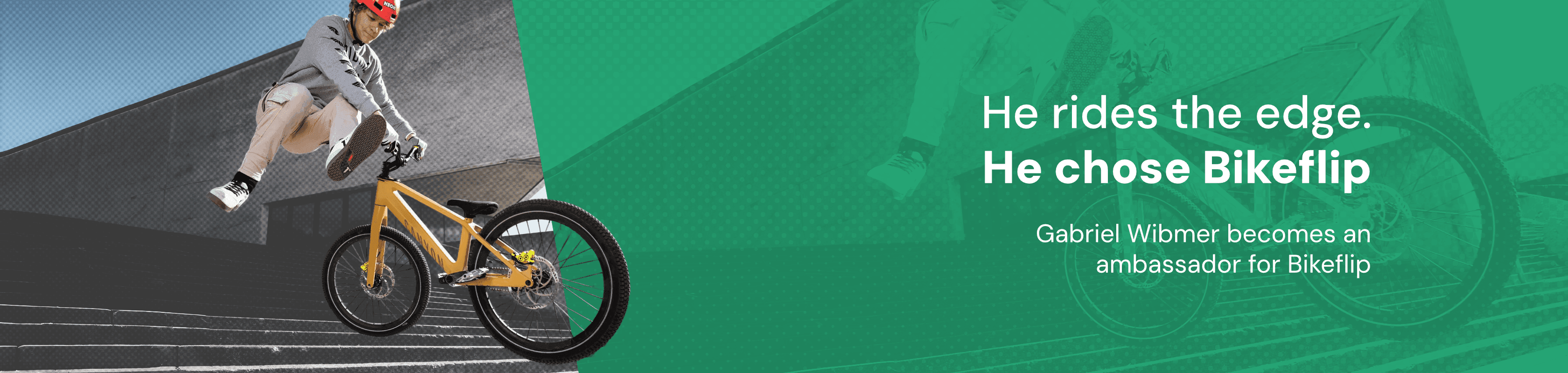 Gabriel Wibmer invests in Bikeflip 